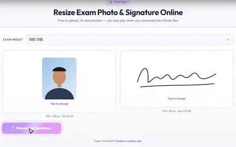 Before and after previews passing every SSC CGL check